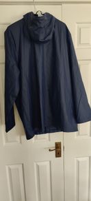 Men's New Avenue Large Navy Polyurethane Raincoat