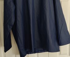 Men's New Avenue Large Navy Polyurethane Raincoat