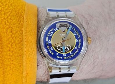 Vintage Automatic Swiss Made Collectable Limited Edition Swatch watch from 1994