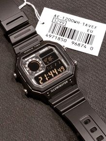 Casio Royale AE-1200 blackout mod