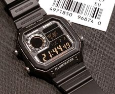 Casio Royale AE-1200 blackout mod