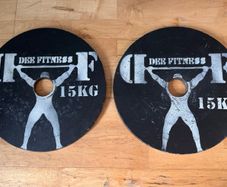2 x 15KG Olympic Weight Plates