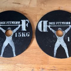 2 x 15KG Olympic Weight Plates