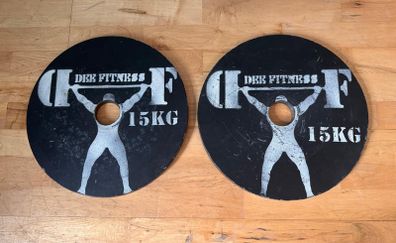 2 x 15KG Olympic Weight Plates