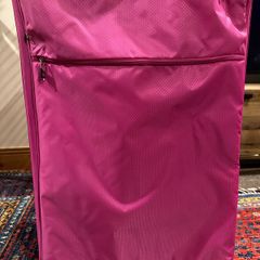 it light weight large luggage suitcase  pink