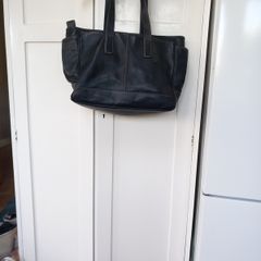 Coach Large Navy Tote Bag Vintage