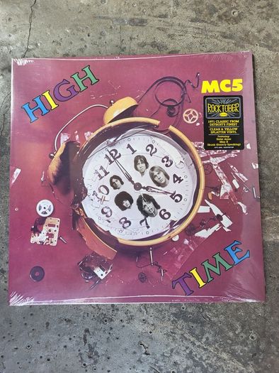 MC5: high time yellow/clear vinyl LP