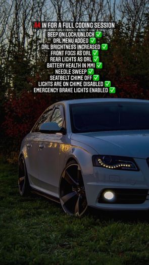 Hidden Feature Unlocking - Coding - Bmw - MINI - Audi Vw Seat Skoda