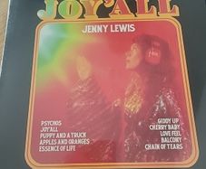 Jenny Lewis Joy'all limited edition splatter vinyl