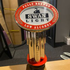 Swan light low alcohol beer tap