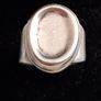Vintage Mexico sterling silver ring Image 3