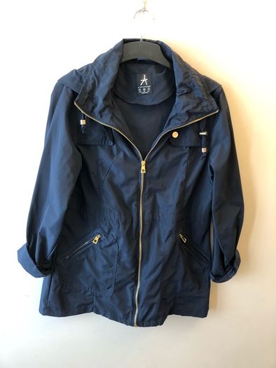 Navy coat (size 10)