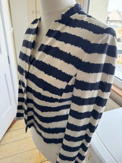 Navy and Cream Blazer
