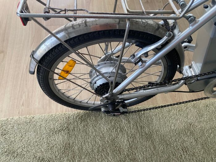 Pedal Assisted Folding Bike