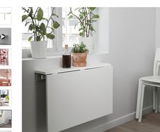 Wall mounted drop-leaf table NORBERG - IKEA