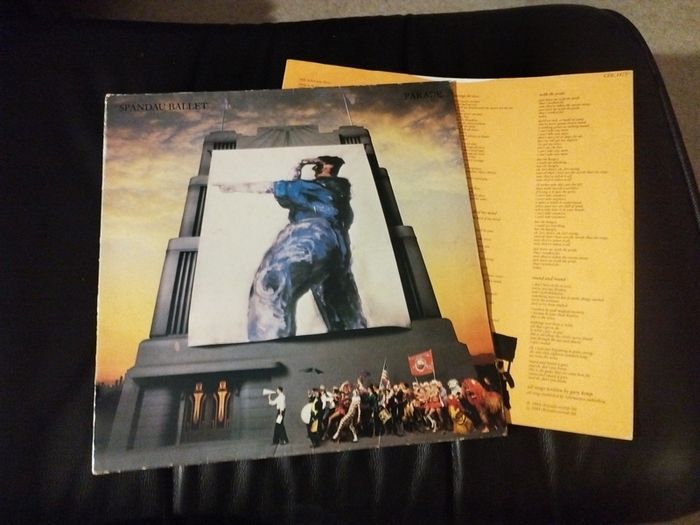 Spandau Ballet Parade lp Irish press