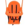 Toddler Swing Set with Safety Harness Orange Image 4