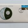 Mauritania 1973 Vintage Coin Stamp cover BUNC Image 2