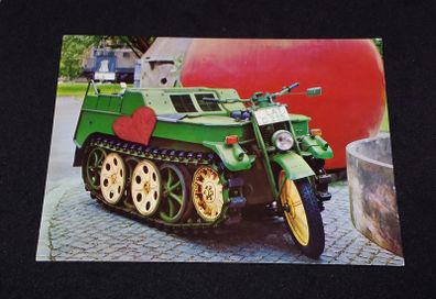 NSU Kettenkrad 1941 - German Museum Munich Postcard