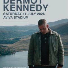 Dermot Kennedy Pitch Standing Aviva Sat 11th July