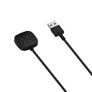 For Fitbit Versa 4 Magnetic Charging Cable Black Image 5