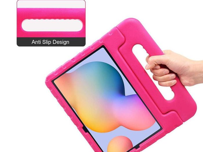 For Samsung Galaxy Tab S5E Kids Case Shockproof Cover With Stand - Pink