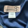 Navy shimmering ball gown Image 6