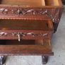 Antique ladies french seweing Chest oak early 1930s  Beautiful Image 9