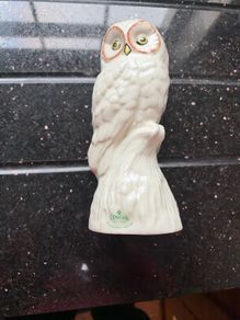 Donegal Irish Parian China Owl Figurine Collectable