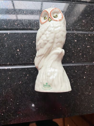 Donegal Irish Parian China Owl Figurine Collectable