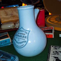 Antique S.Mawson and Thompson earthenware inhaler