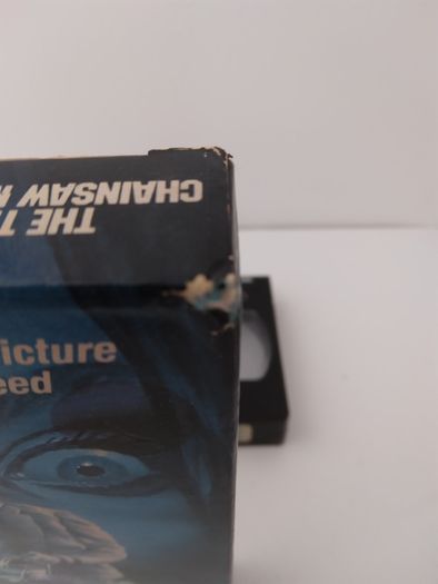 The Texas Chainsaw Massacre 1974 Rated R VHS Pal.