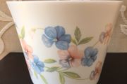 Vintage French Milk Glass Plant Pot