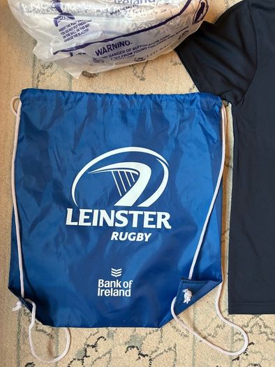 Kids Leinster Rugby Top, Ball and bag