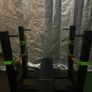 4-Post Powerlifting Bench w/ Band Pins & Safety Catch Image 2