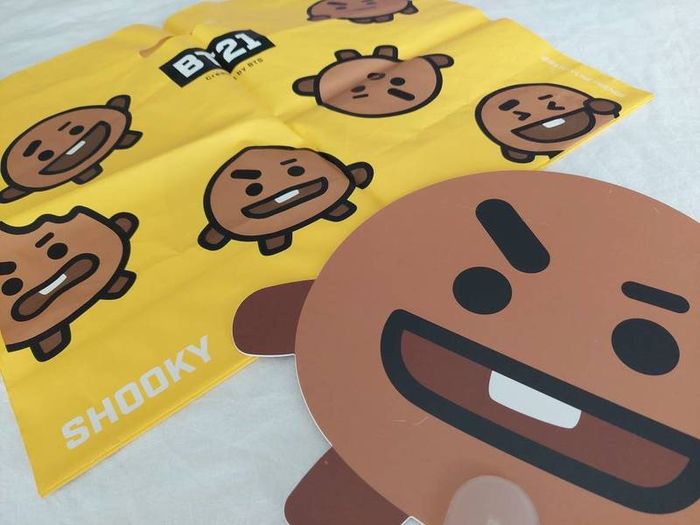 Genuine from USA BT21 BTS Bag & Fan