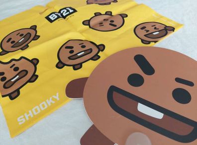 Genuine from USA BT21 BTS Bag & Fan