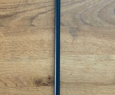 Brand new black leather showing cane