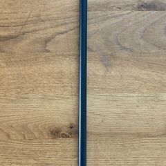 Brand new black leather showing cane