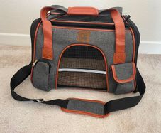 Pet carrier bag