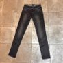 Vintage Vibe Embroidered Low Waist Black Jeans.Statement Waist V XS 6-8 Image 10