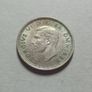 1938 British King George VI Silver Threepence Image 2