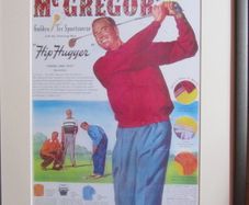 McGregor Vintage Golf Framed Ad/Picture