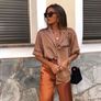 Nwt Zara Very Beautiful Set Trousers With Slits & Top, Xs Image 2