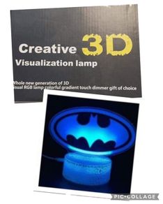 Batman 3D Lamp