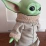 Star Wars Mandalorian Grogu The Child 11 inch/28cm Plush Toy - As New Image 2