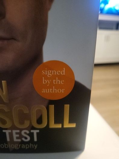 Brian O'Driscoll The Test signed edition book
