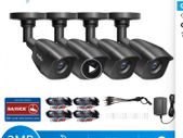 27611 SANNCE 4PCS 2.0MP 1080P TVI CCTV Surveillance Security Camera Indoor Outdoor IR Night Vision with BNC cable