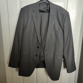 Men's Fit Grey  2 Piece Suit BURTON