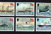 1980 Isle of Man 150th Anniversary of Isle of Man Steam Packet Company 1930-1980 Commemorative Stamp Mint Never Hinged (MNH)